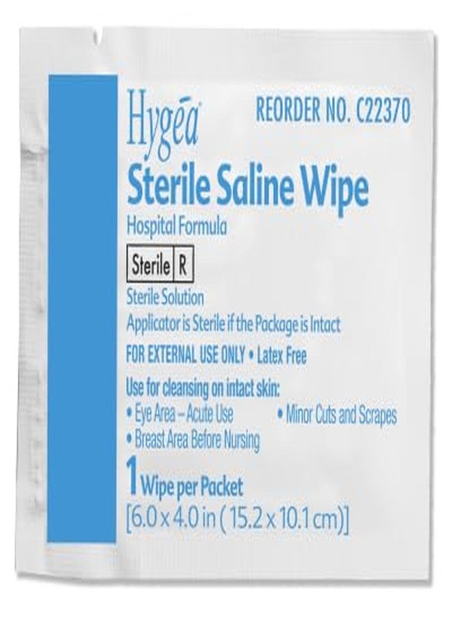 PDI Hygea C22370 Sterile Saline Wipe, 6" x 4", 24/bx - Image 2